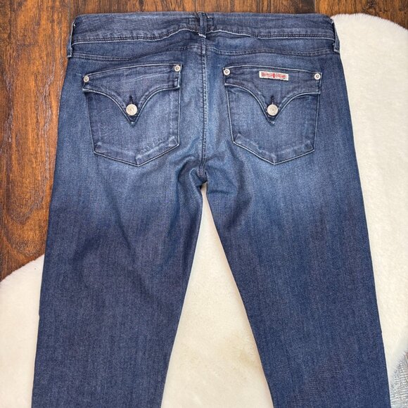 Hudson Jeans 29 Collin Flap Skinny Medium Wash Low-Rise Stretch Women's - Picture 5 of 9